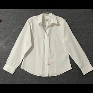 Coldwater Creek White Long Sleeve Shirt - Size L